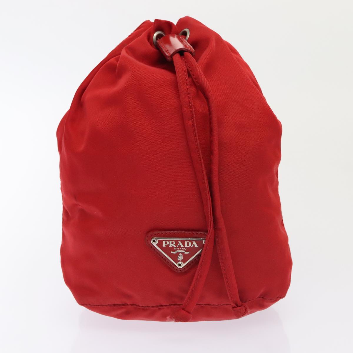 Luxury Prada Pouch Nylon 2Set Red Khaki  88882