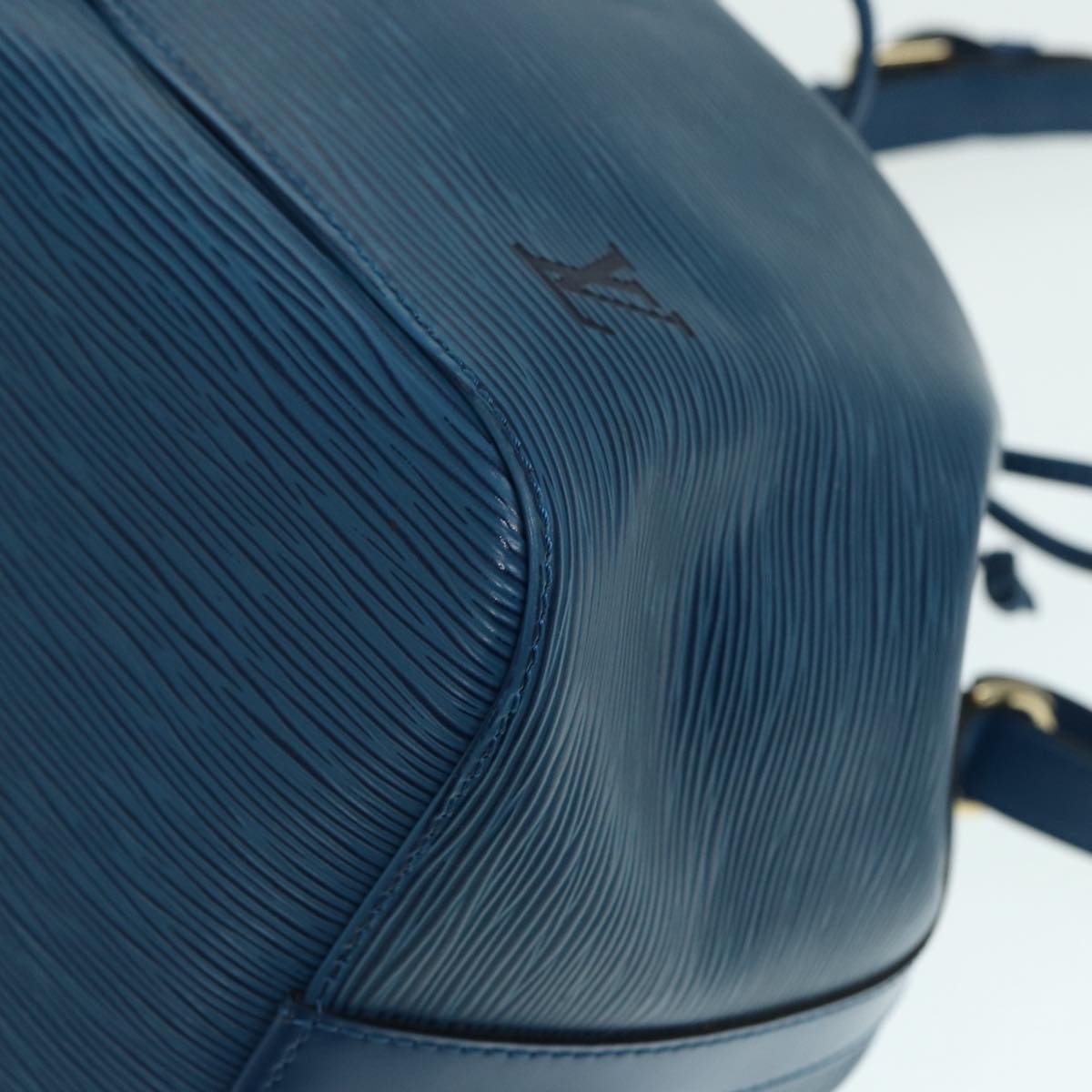 LOUIS VUITTON Epi Petit Noe Shoulder Bag Blue M44105 LV 88889