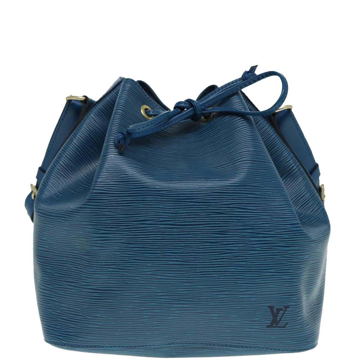 LOUIS VUITTON Epi Petit Noe Shoulder Bag Blue M44105 LV 88889