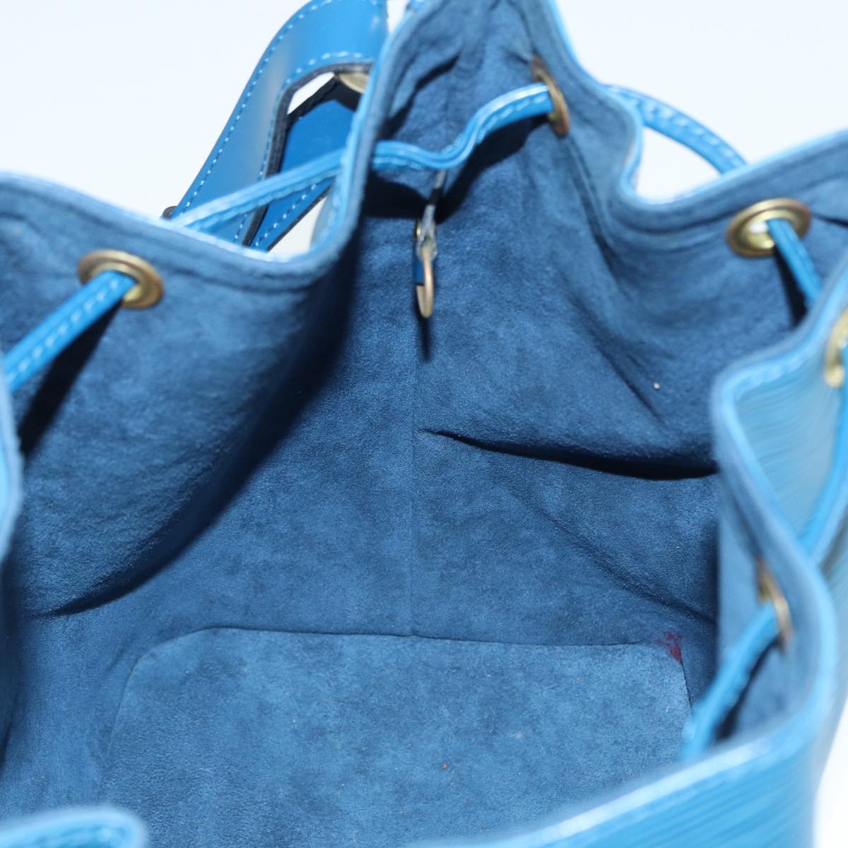 LOUIS VUITTON Epi Petit Noe Shoulder Bag Blue M44105 LV 88889