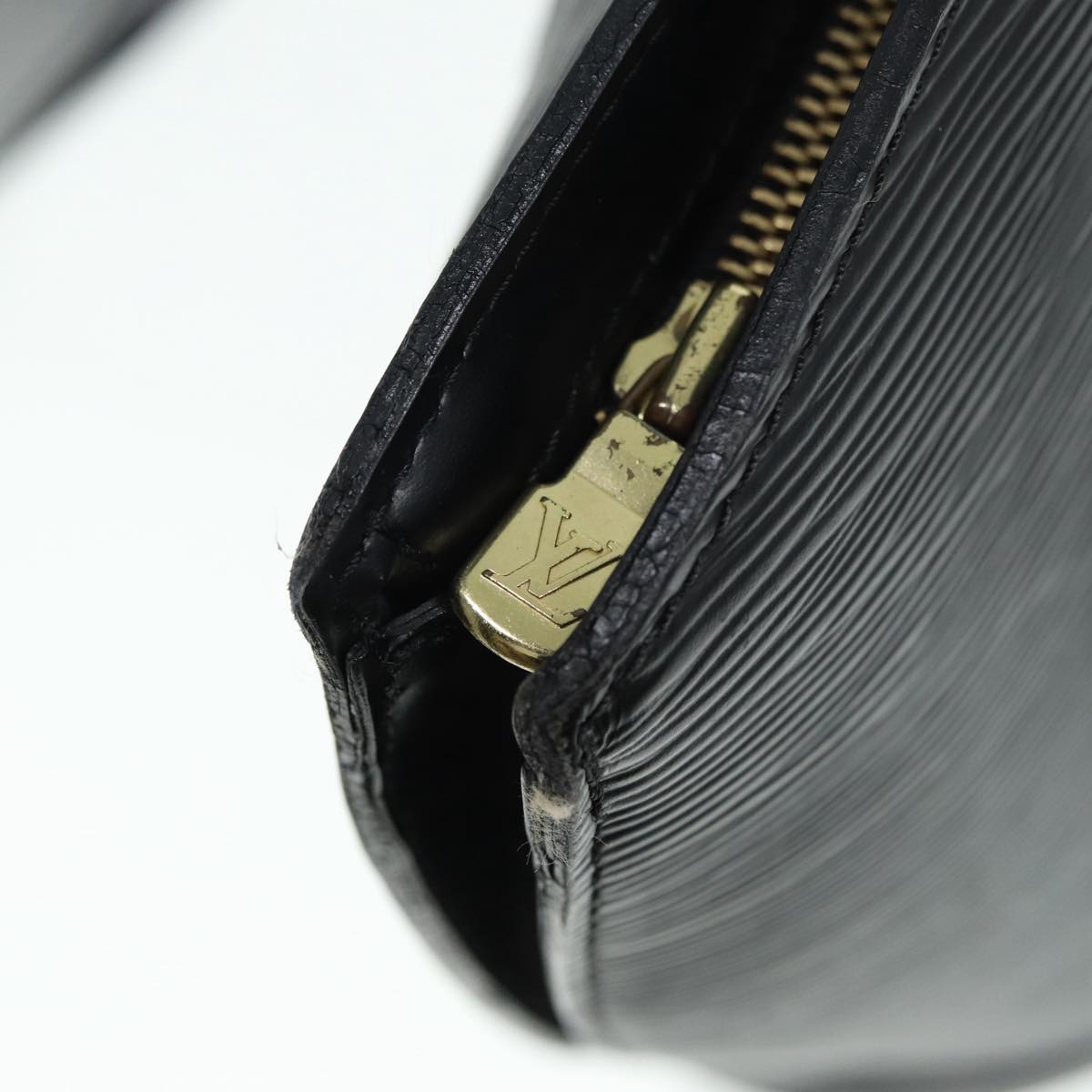 LOUIS VUITTON Epi Saint Jacques Shopping Shoulder Bag Black M52272 LV 88890