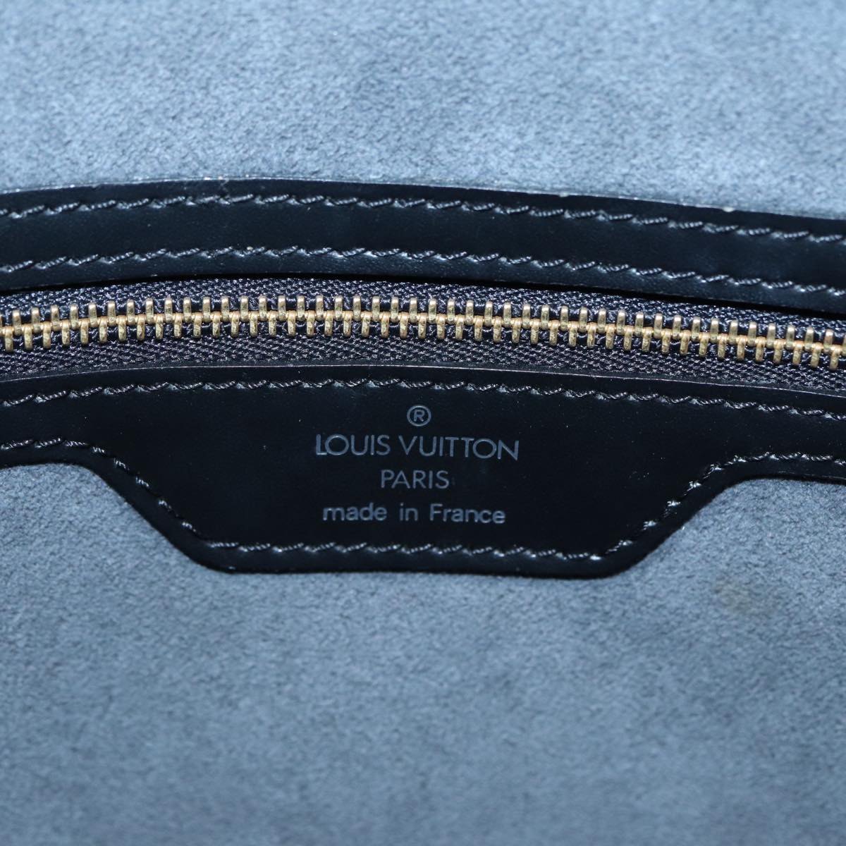 LOUIS VUITTON Epi Saint Jacques Shopping Shoulder Bag Black M52272 LV 88890