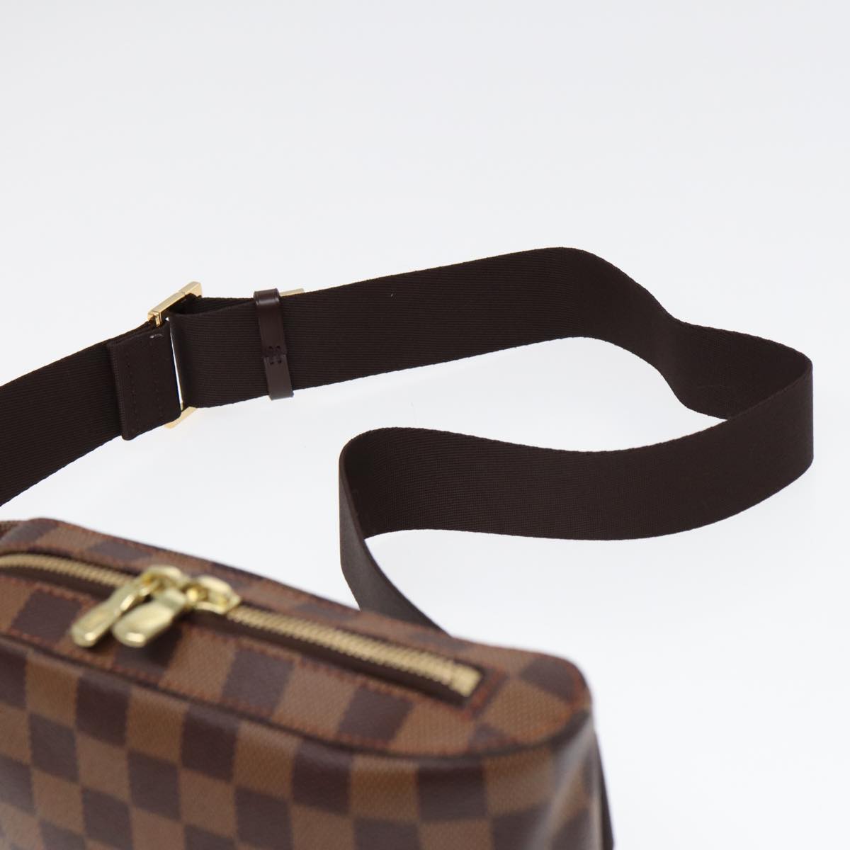 LOUIS VUITTON Damier Ebene Geronimos Shoulder Bag N51994 LV 88892A