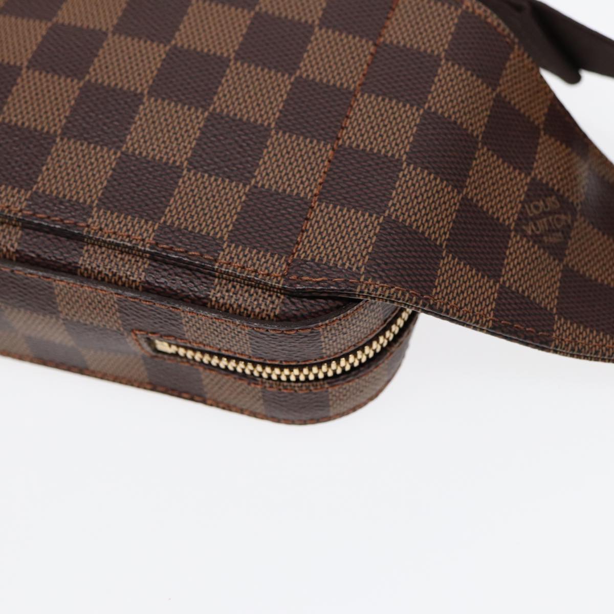LOUIS VUITTON Damier Ebene Geronimos Shoulder Bag N51994 LV 88892A