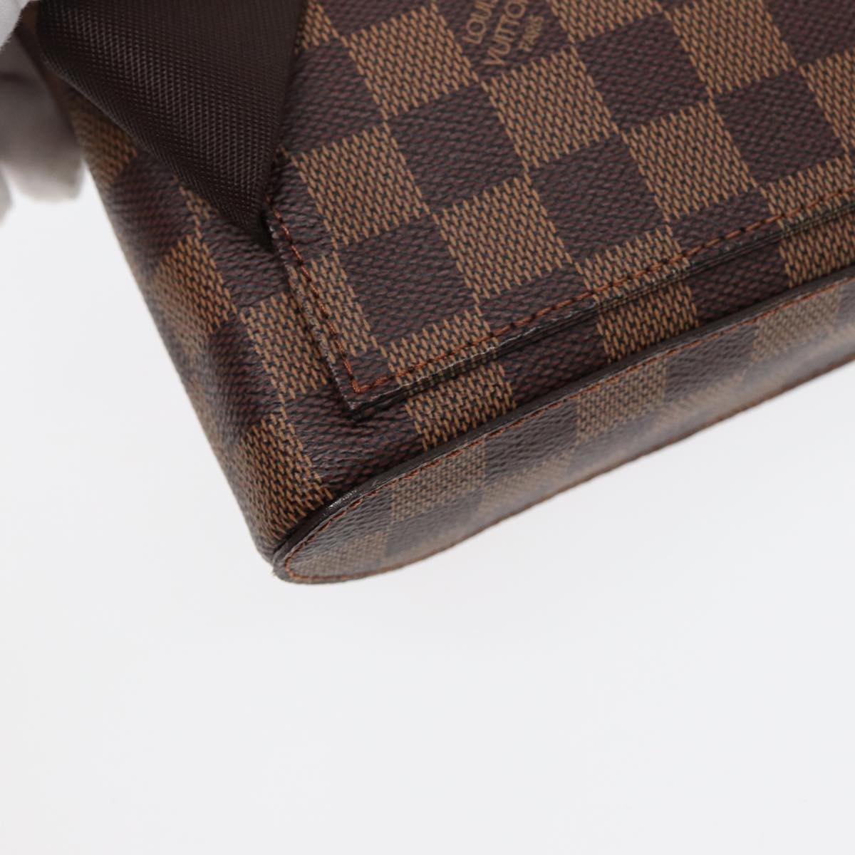 LOUIS VUITTON Damier Ebene Geronimos Shoulder Bag N51994 LV 88892A