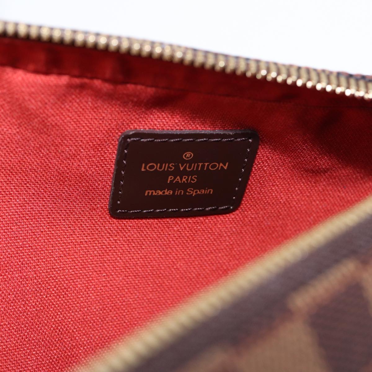 LOUIS VUITTON Damier Ebene Geronimos Shoulder Bag N51994 LV 88892A