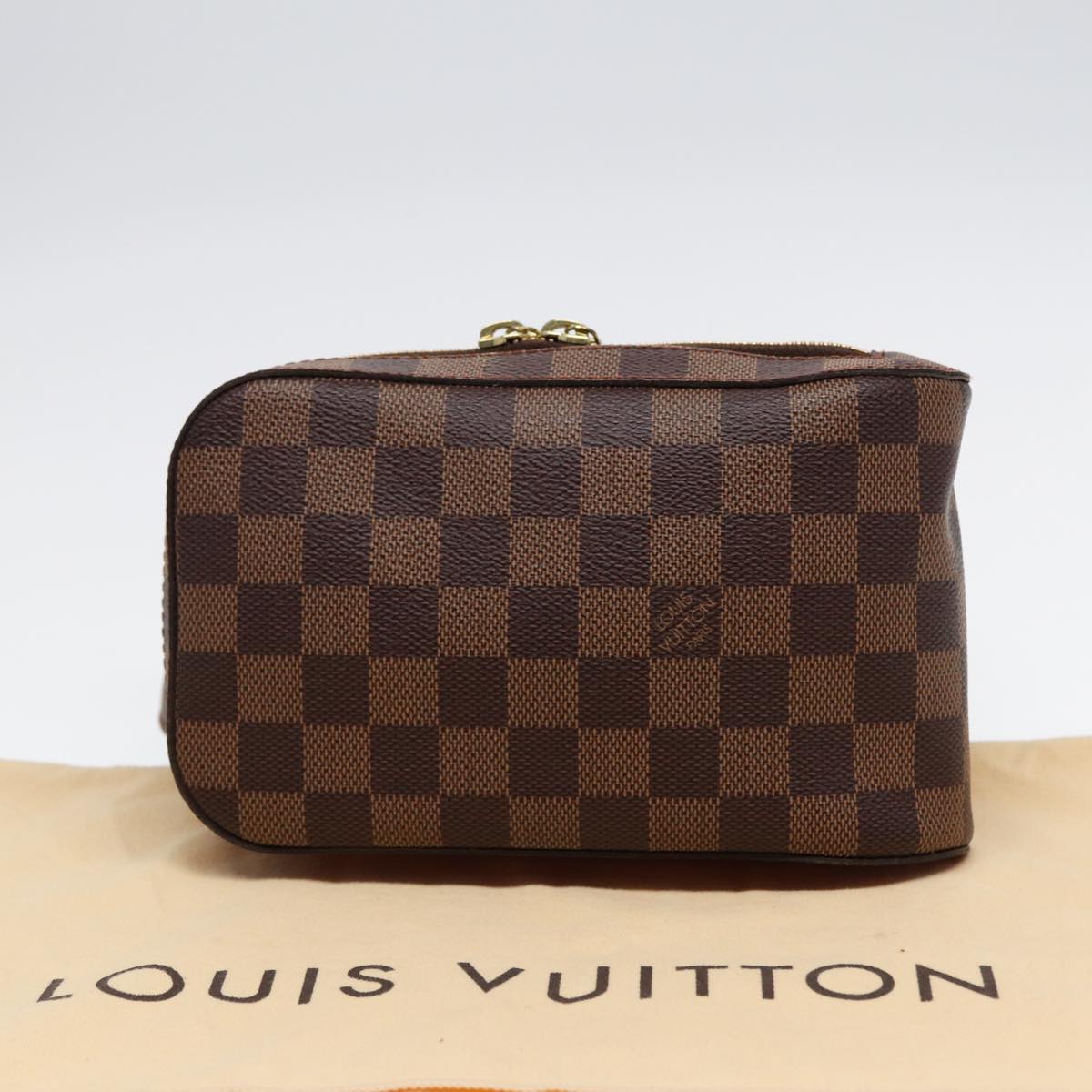 LOUIS VUITTON Damier Ebene Geronimos Shoulder Bag N51994 LV 88892A