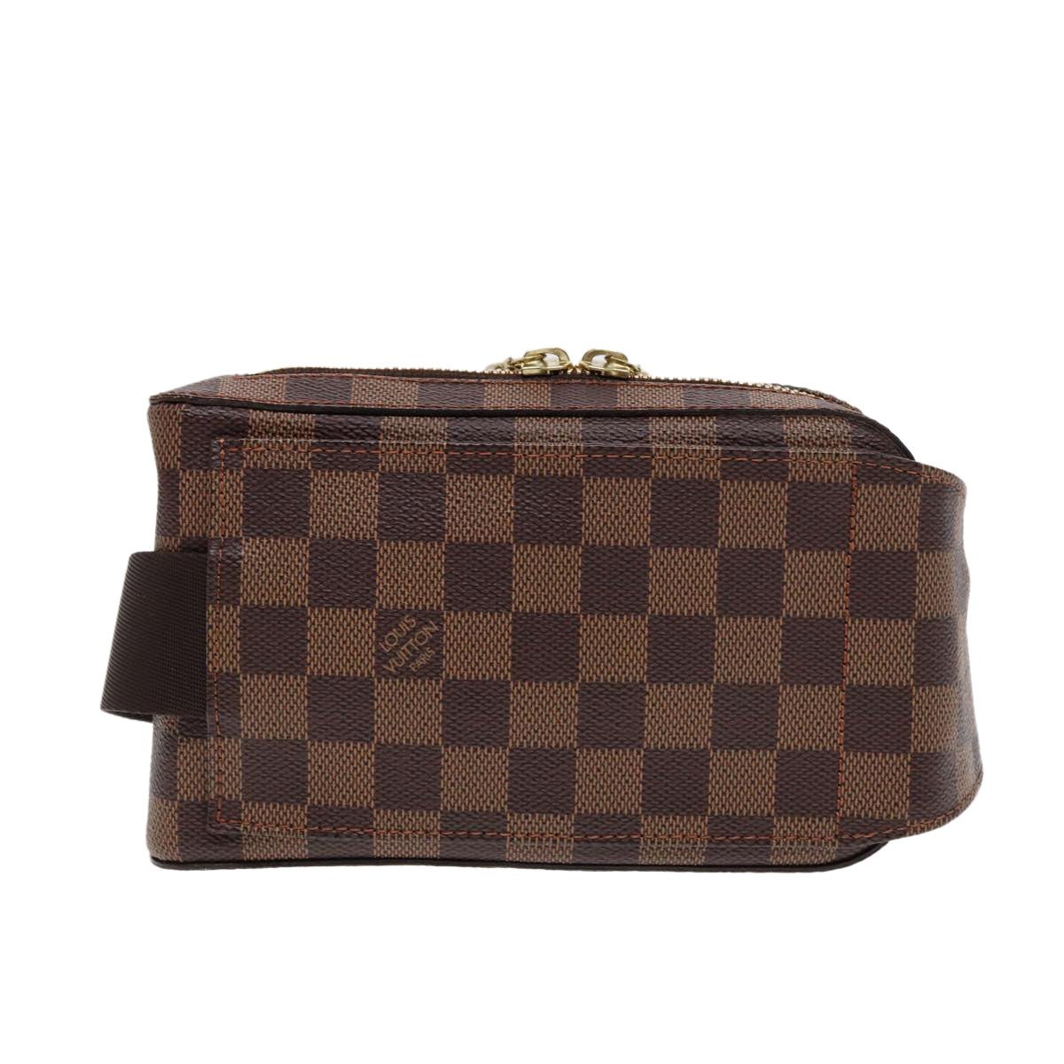 LOUIS VUITTON Damier Ebene Geronimos Shoulder Bag N51994 LV 88892A