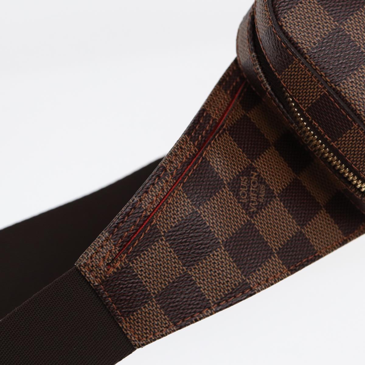 LOUIS VUITTON Damier Ebene Geronimos Shoulder Bag N51994 LV 88892A