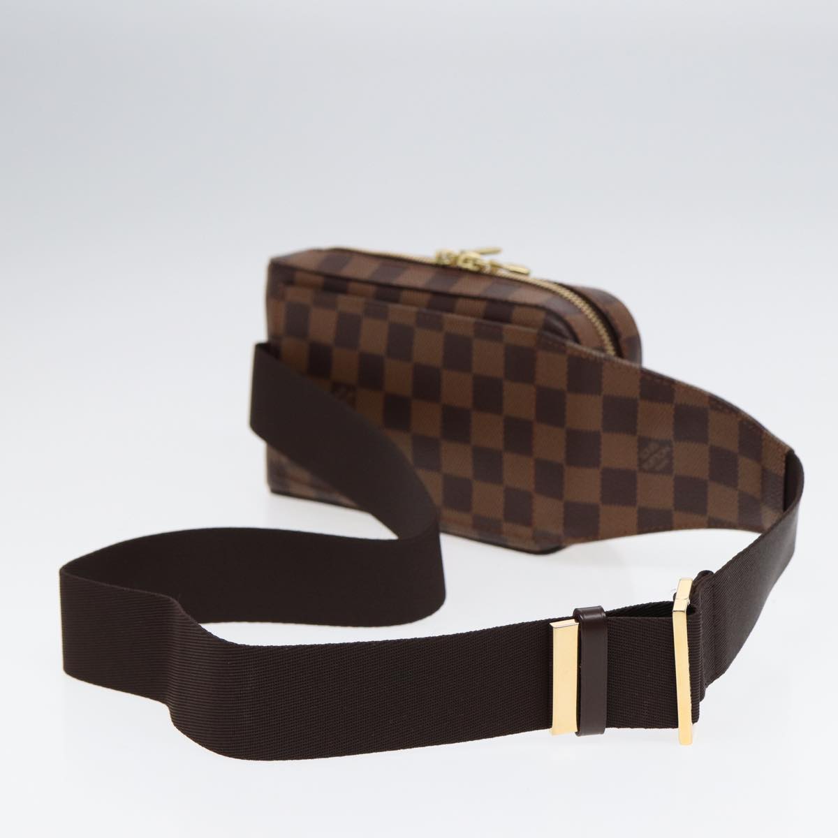 LOUIS VUITTON Damier Ebene Geronimos Shoulder Bag N51994 LV 88892A