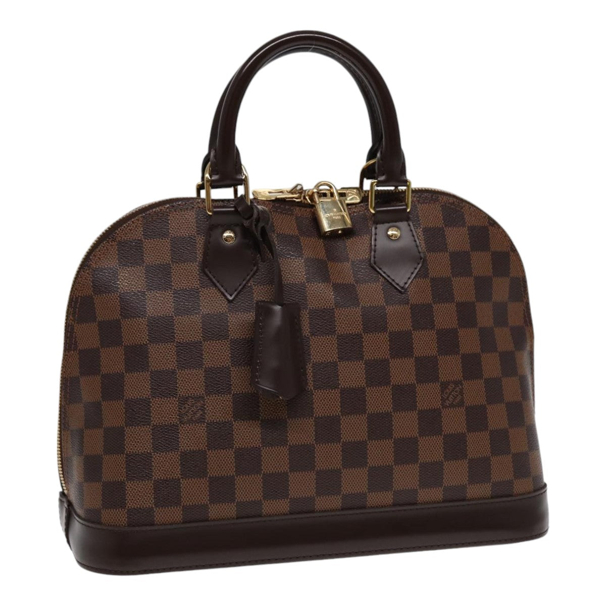 LOUIS VUITTON Damier Ebene Alma PM Hand Bag N53151 LV 88894SA