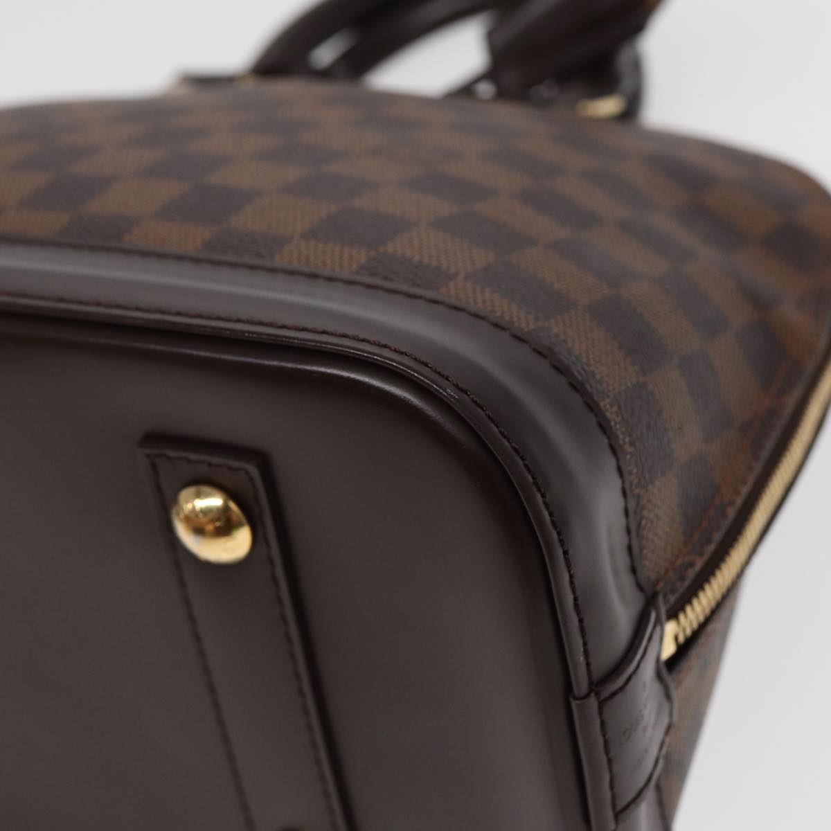 LOUIS VUITTON Damier Ebene Alma PM Hand Bag N53151 LV 88894SA