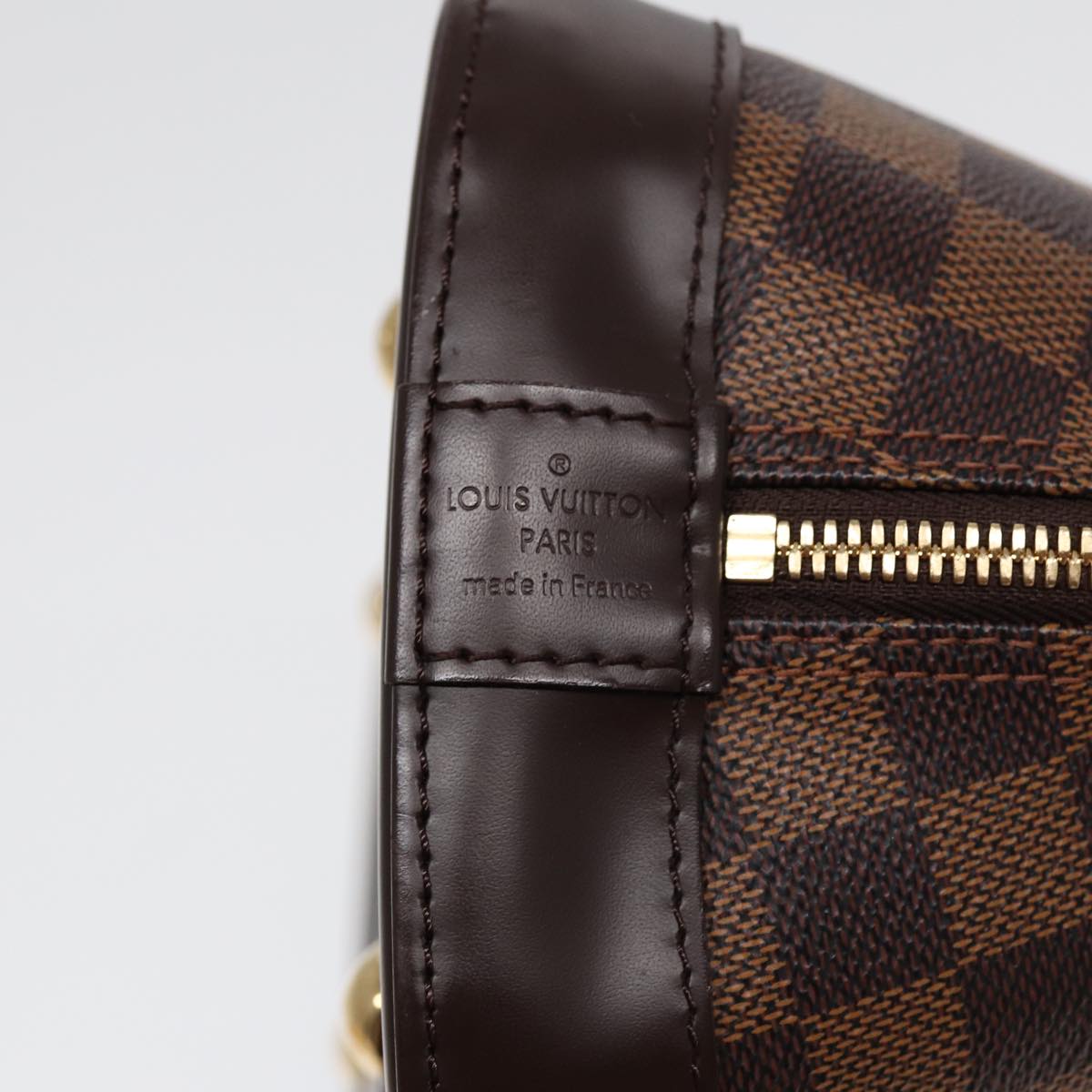 LOUIS VUITTON Damier Ebene Alma PM Hand Bag N53151 LV 88894SA
