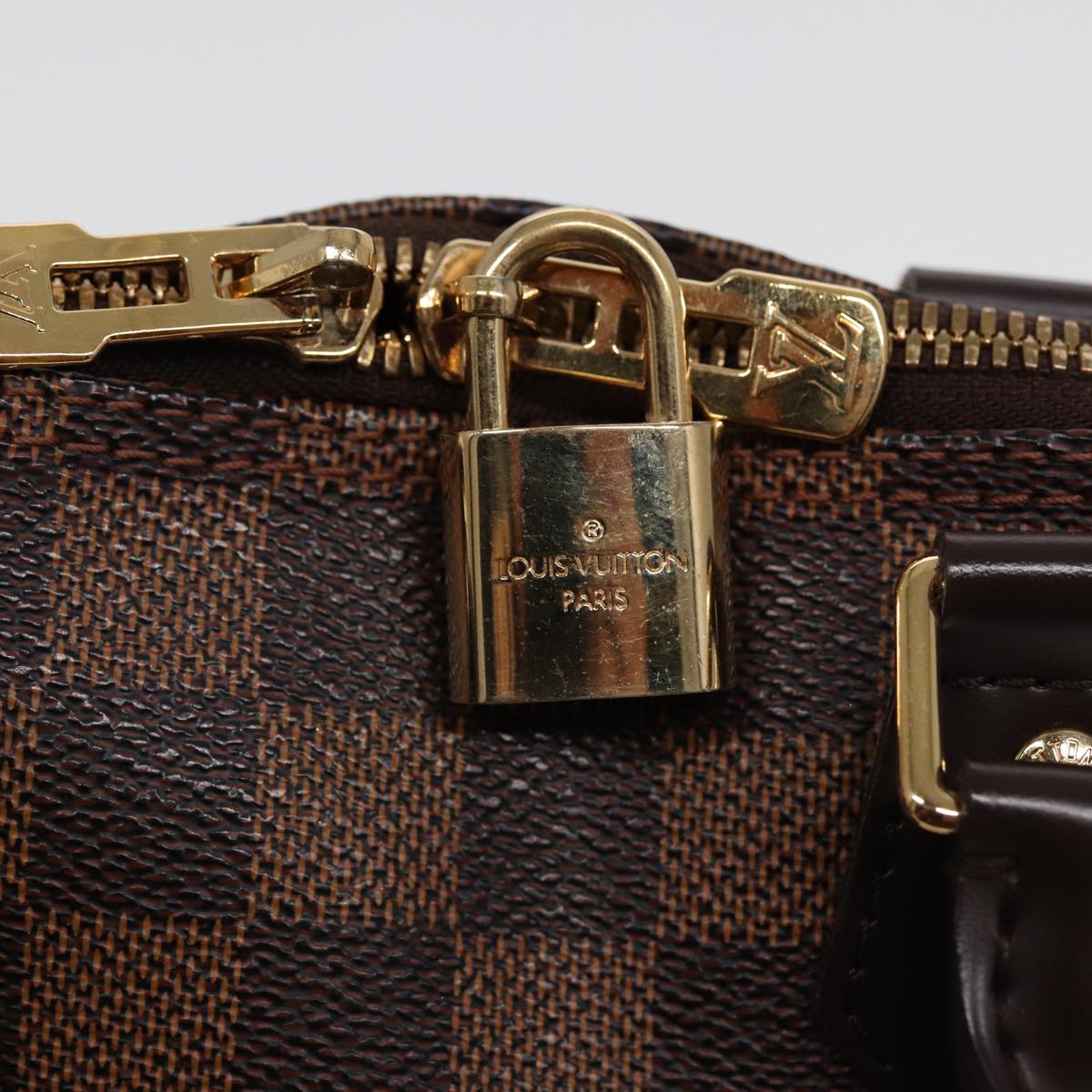 LOUIS VUITTON Damier Ebene Alma PM Hand Bag N53151 LV 88894SA