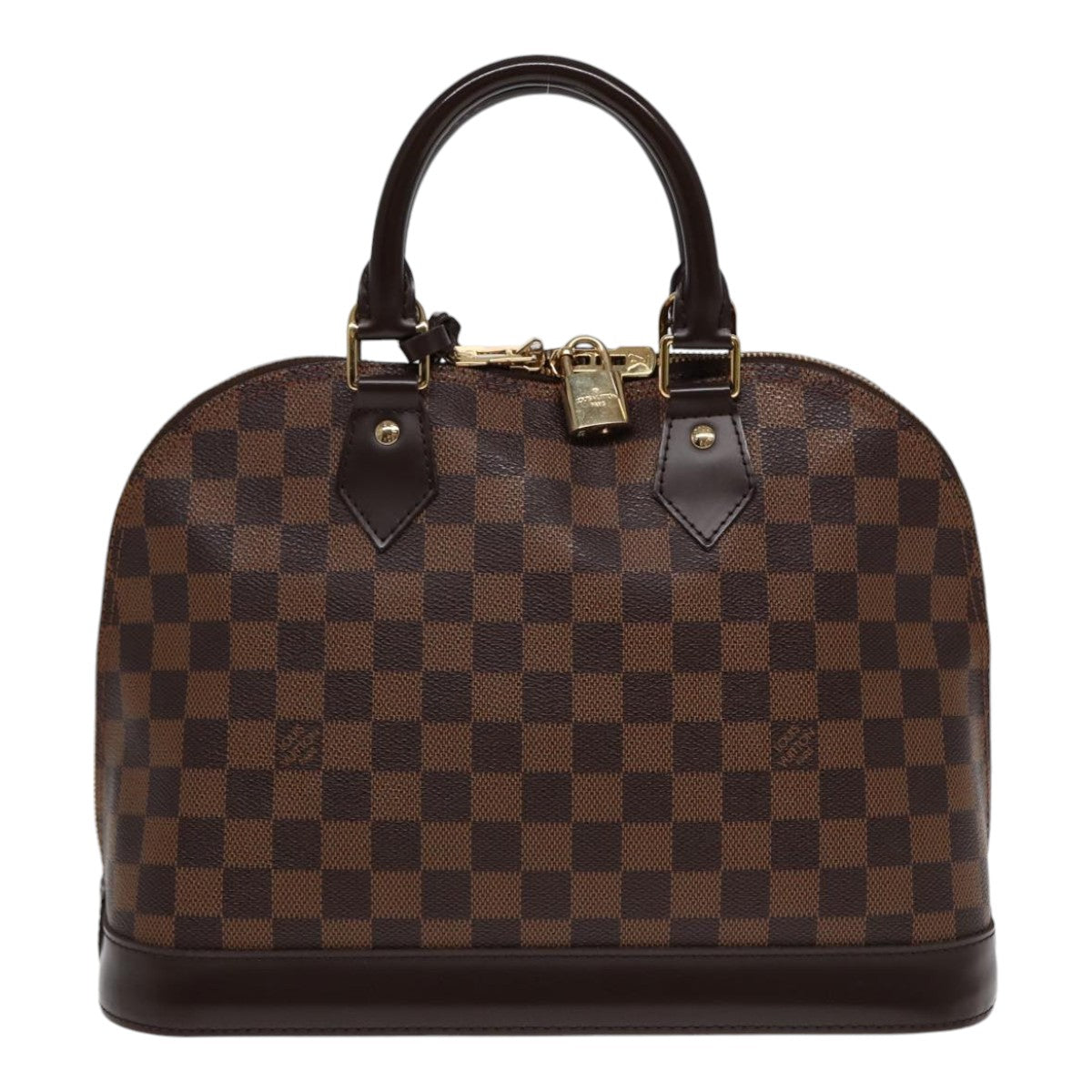 LOUIS VUITTON Damier Ebene Alma PM Hand Bag N53151 LV 88894SA