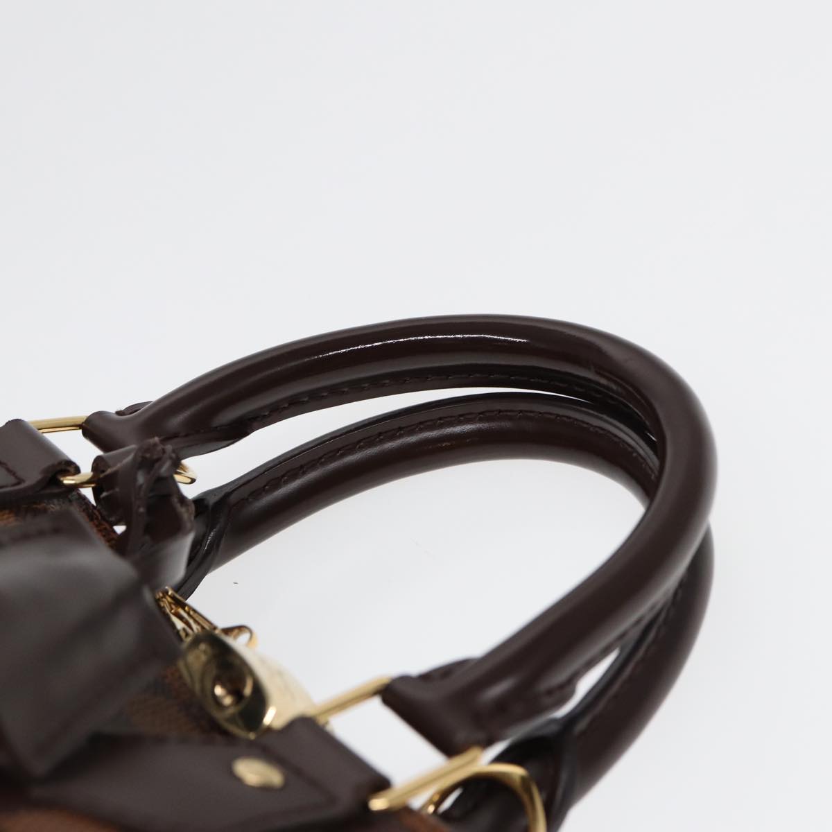 LOUIS VUITTON Damier Ebene Alma PM Hand Bag N53151 LV 88894SA