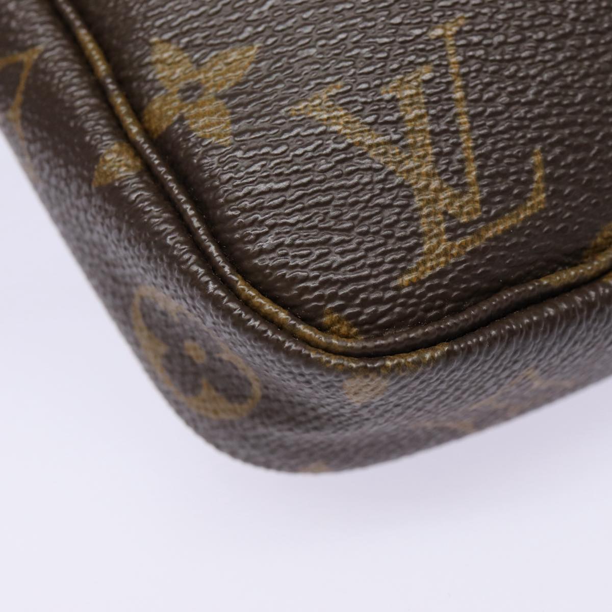 LOUIS VUITTON Monogram Pochette Accessoires Pouch M51980 LV 88898