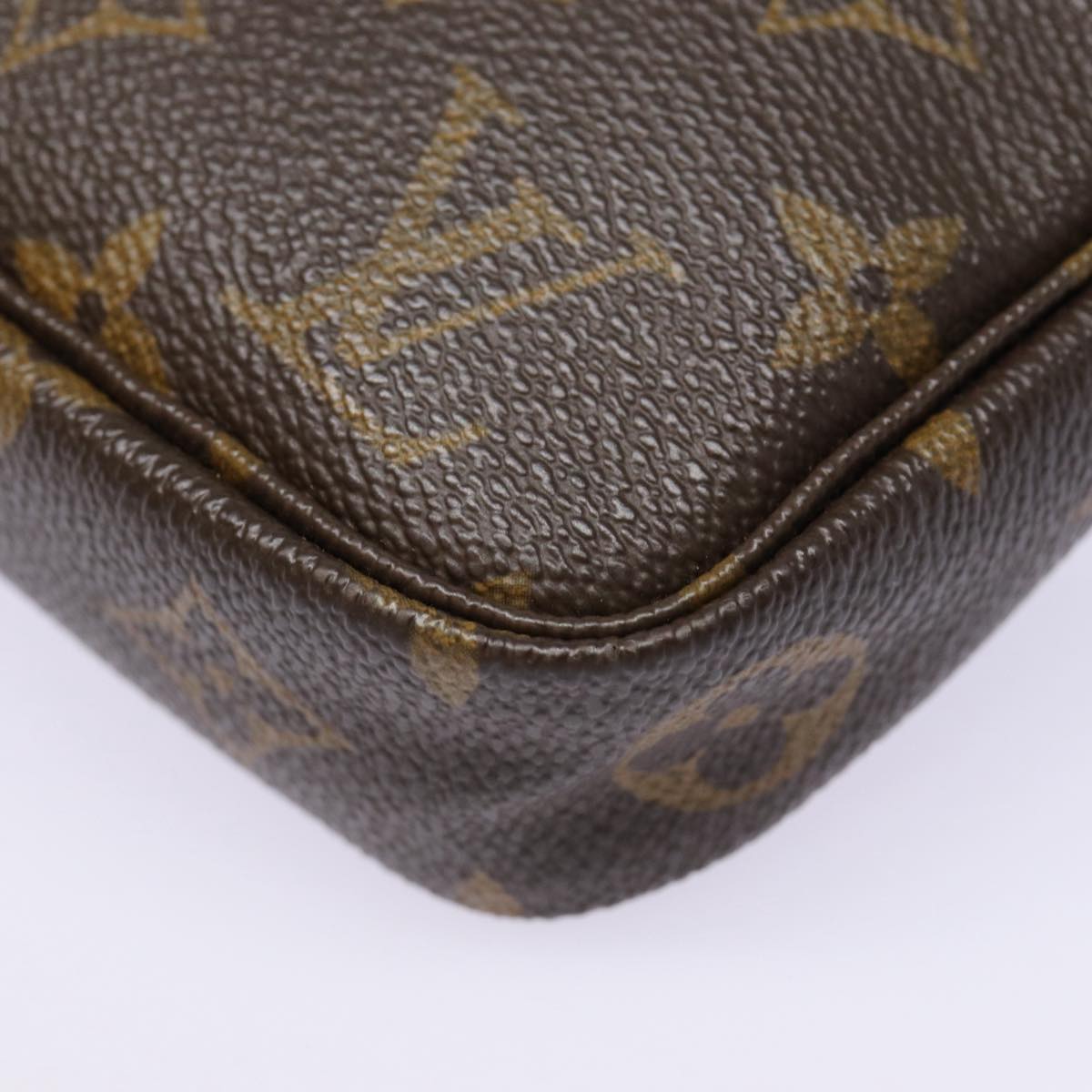 LOUIS VUITTON Monogram Pochette Accessoires Pouch M51980 LV 88898