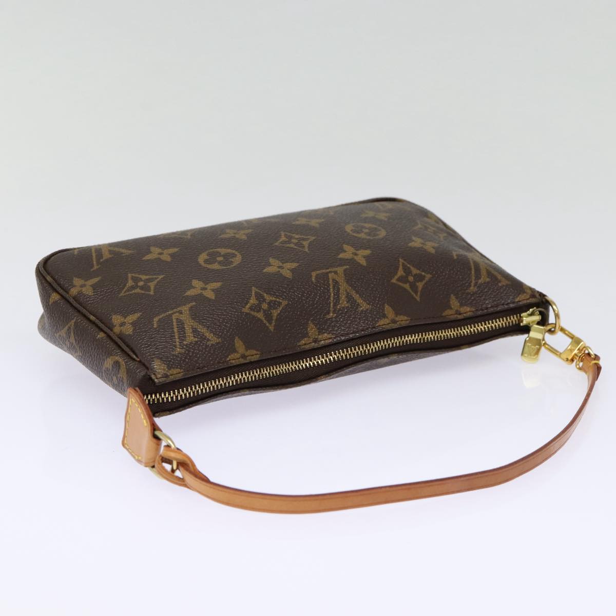 LOUIS VUITTON Monogram Pochette Accessoires Pouch M51980 LV 88898