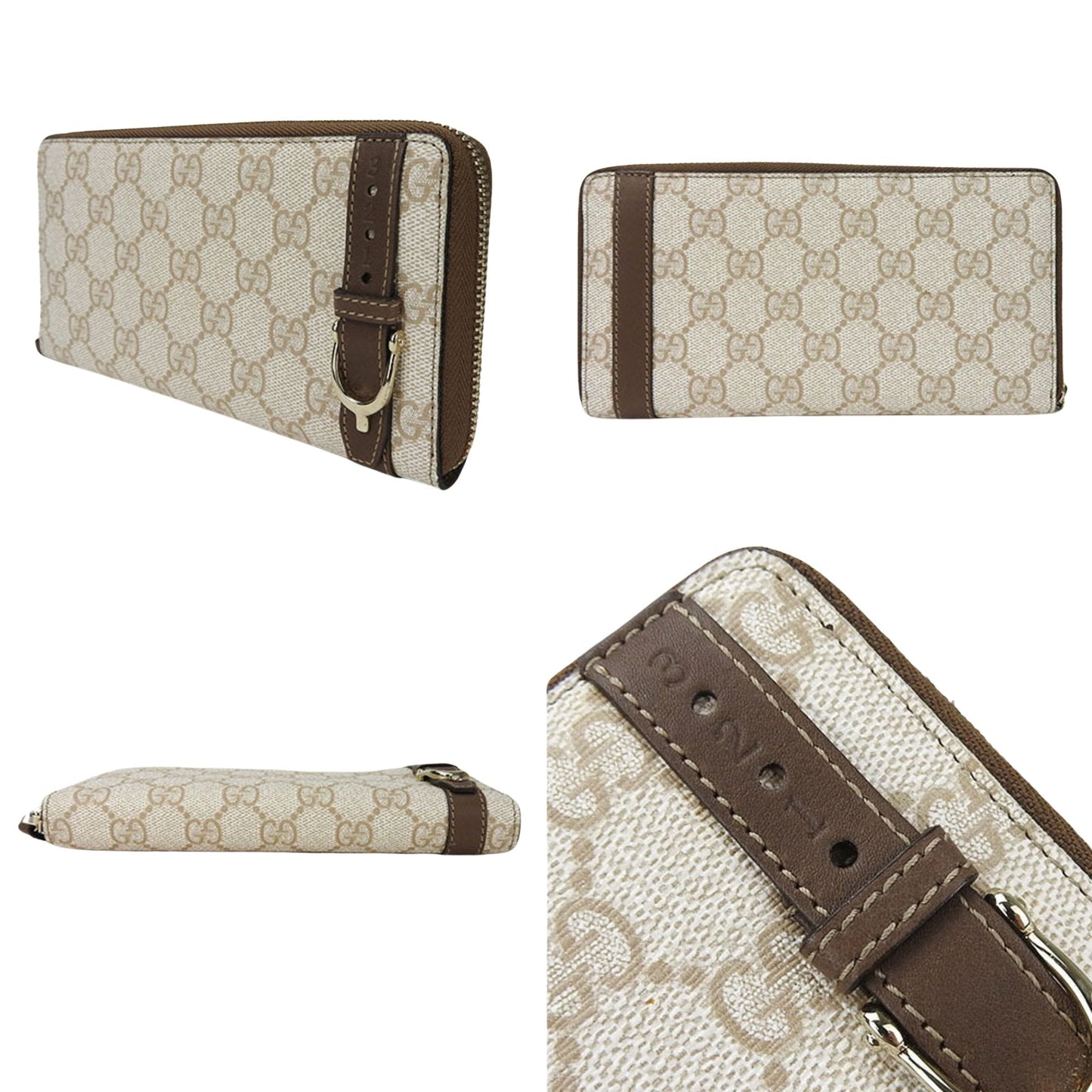 Luxury Gucci Trending 2025 Gg Supreme  Canvas Wallet  ()