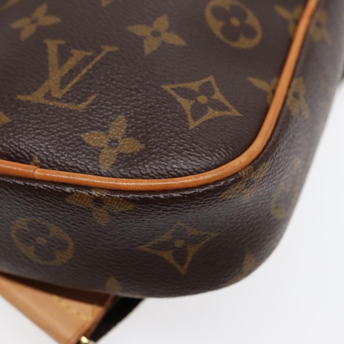 LOUIS VUITTON Monogram Pochette Gange Shoulder Bag M51870 LV 88900A