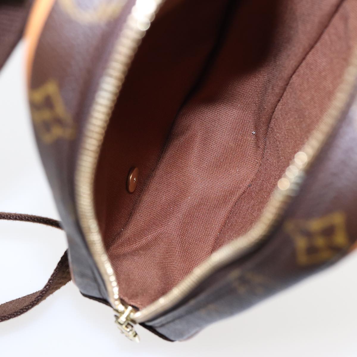 LOUIS VUITTON Monogram Pochette Gange Shoulder Bag M51870 LV 88900A