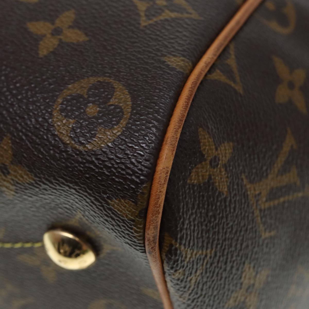 LOUIS VUITTON Monogram Tivori PM Hand Bag M40143 LV 88914
