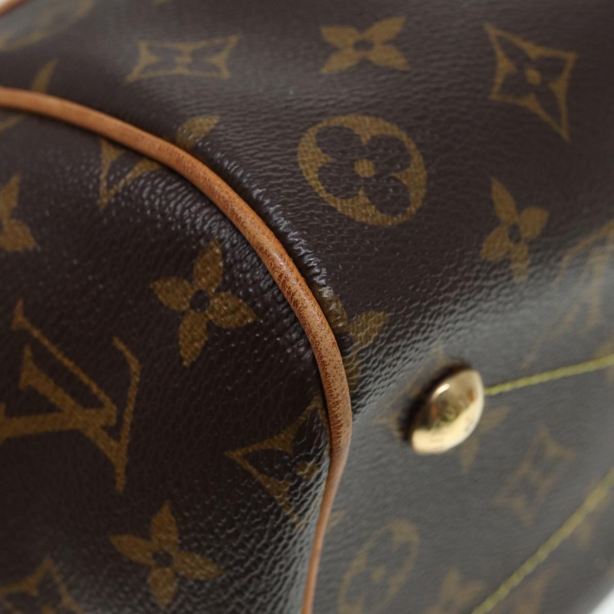 LOUIS VUITTON Monogram Tivori PM Hand Bag M40143 LV 88914