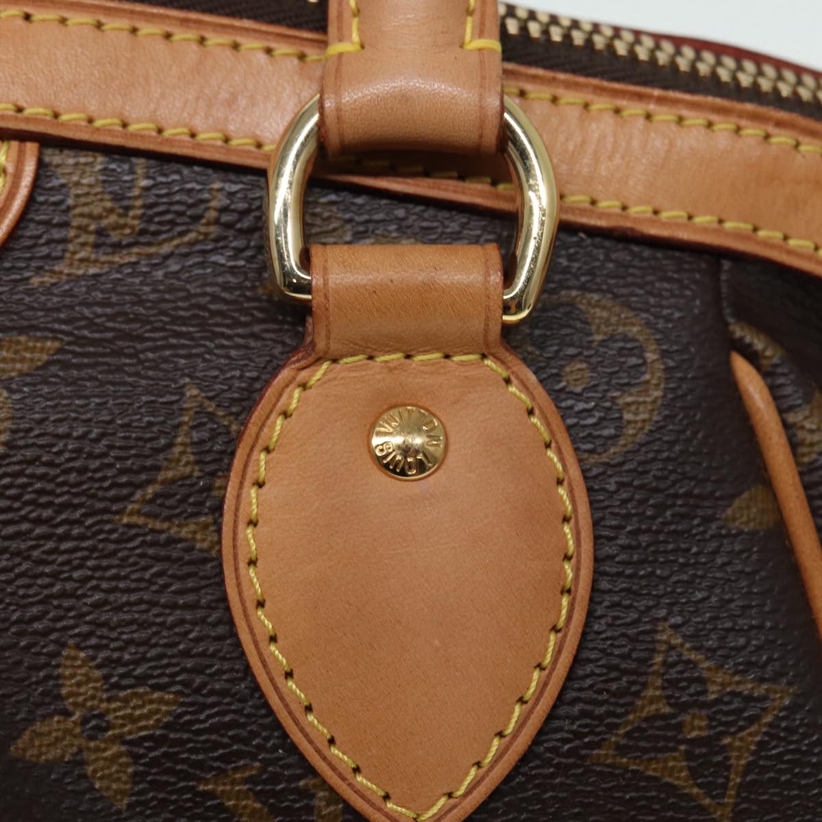 LOUIS VUITTON Monogram Tivori PM Hand Bag M40143 LV 88914