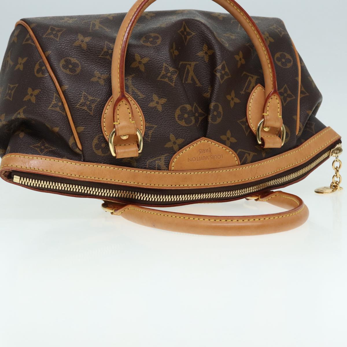 LOUIS VUITTON Monogram Tivori PM Hand Bag M40143 LV 88914