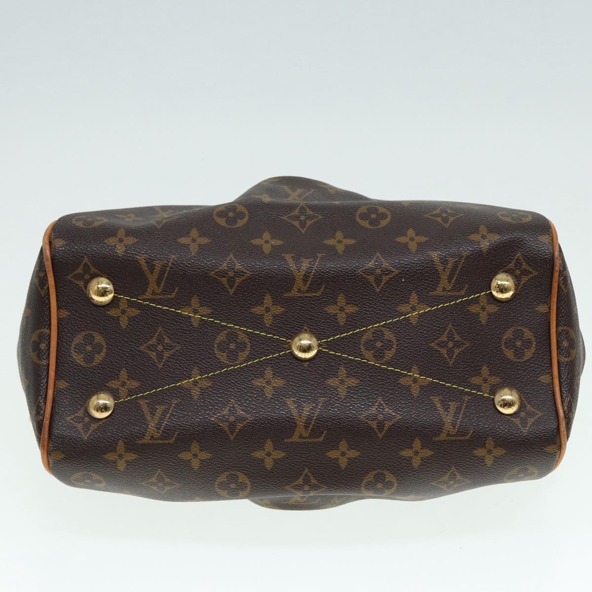 LOUIS VUITTON Monogram Tivori PM Hand Bag M40143 LV 88914