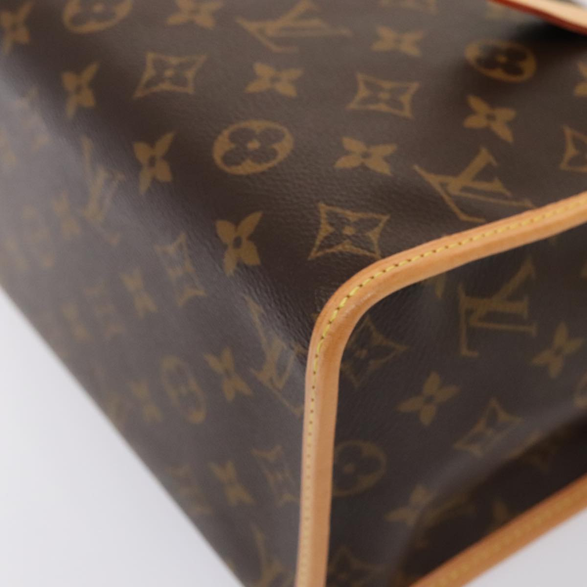 LOUIS VUITTON Monogram Popincourt Haut Hand Bag M40007 LV 88915