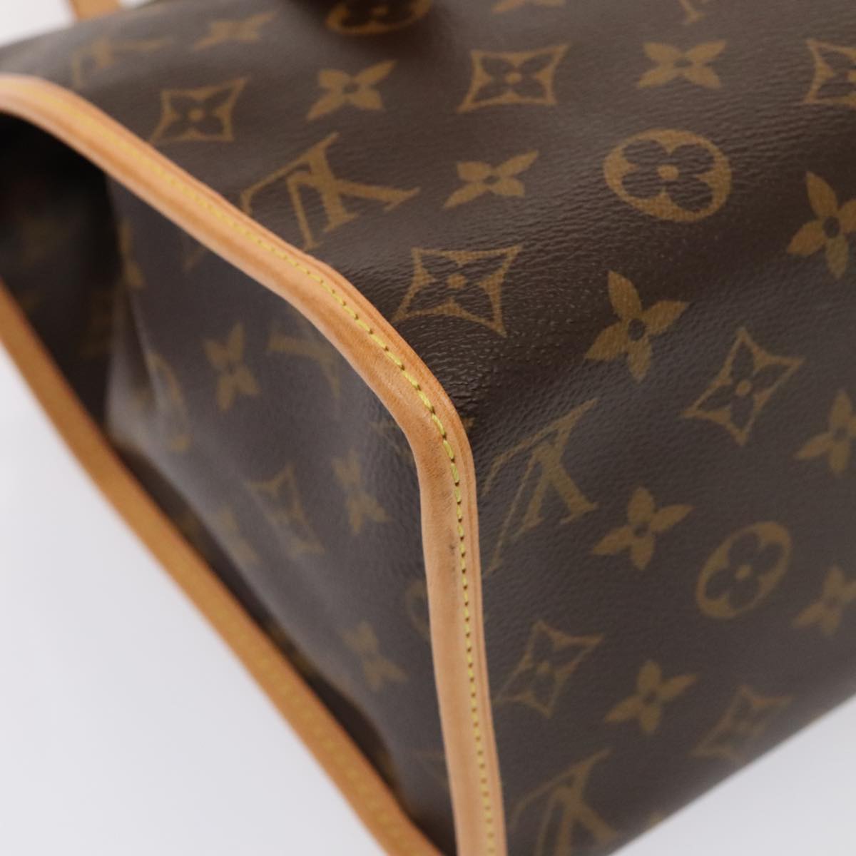 LOUIS VUITTON Monogram Popincourt Haut Hand Bag M40007 LV 88915