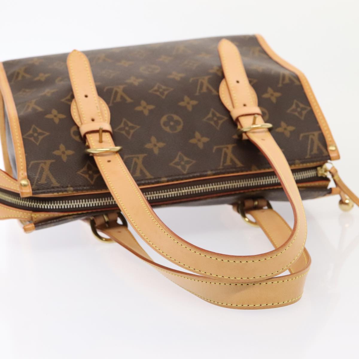 LOUIS VUITTON Monogram Popincourt Haut Hand Bag M40007 LV 88915