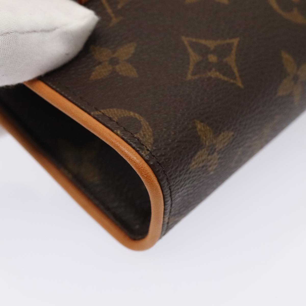 LOUIS VUITTON Monogram Pochette Florentine Waist bag M51855 LV 88916A