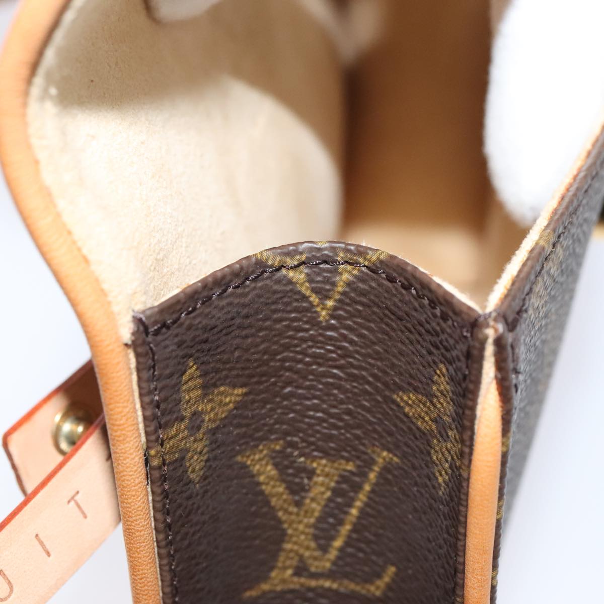 LOUIS VUITTON Monogram Pochette Florentine Waist bag M51855 LV 88916A