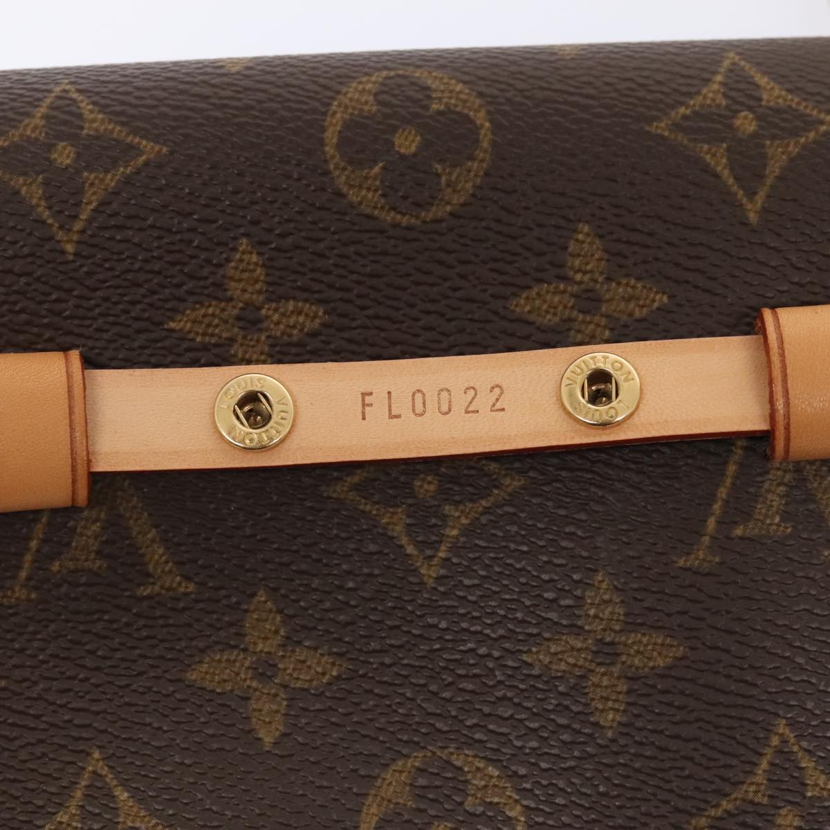 LOUIS VUITTON Monogram Pochette Florentine Waist bag M51855 LV 88916A