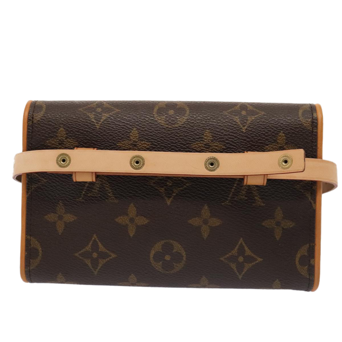 LOUIS VUITTON Monogram Pochette Florentine Waist bag M51855 LV 88916A