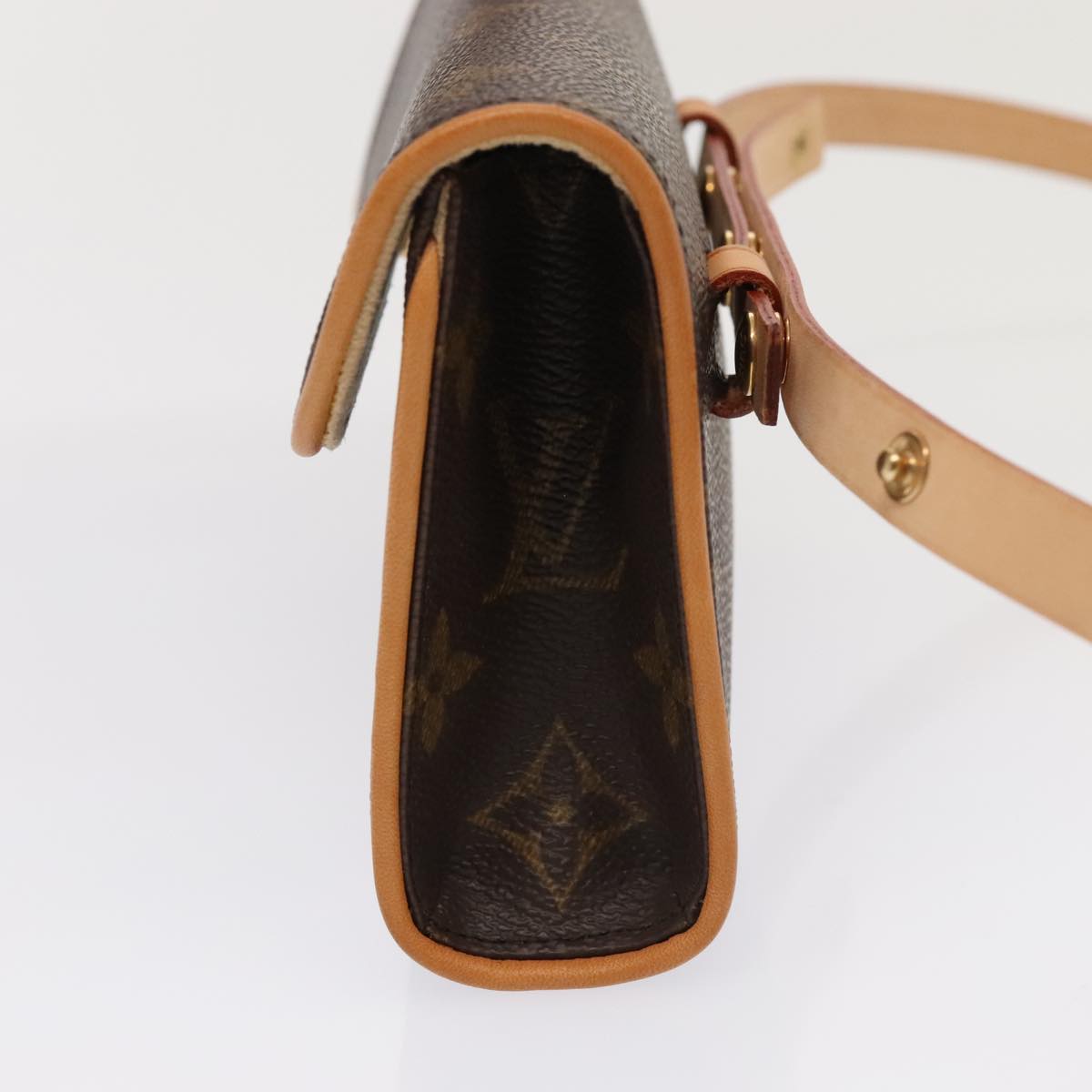 LOUIS VUITTON Monogram Pochette Florentine Waist bag M51855 LV 88916A