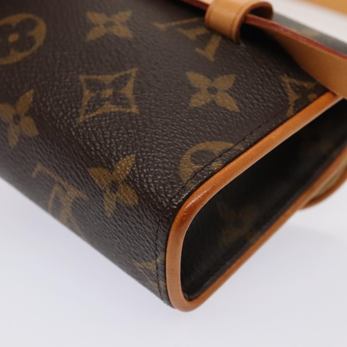 LOUIS VUITTON Monogram Pochette Florentine Waist bag M51855 LV 88917