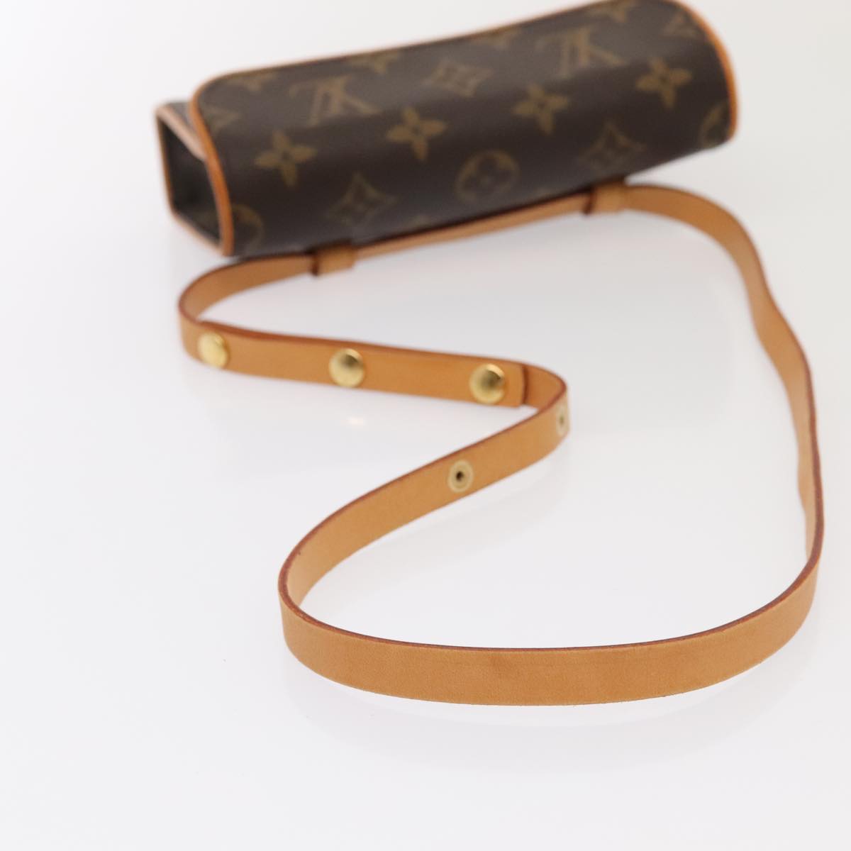 LOUIS VUITTON Monogram Pochette Florentine Waist bag M51855 LV 88917