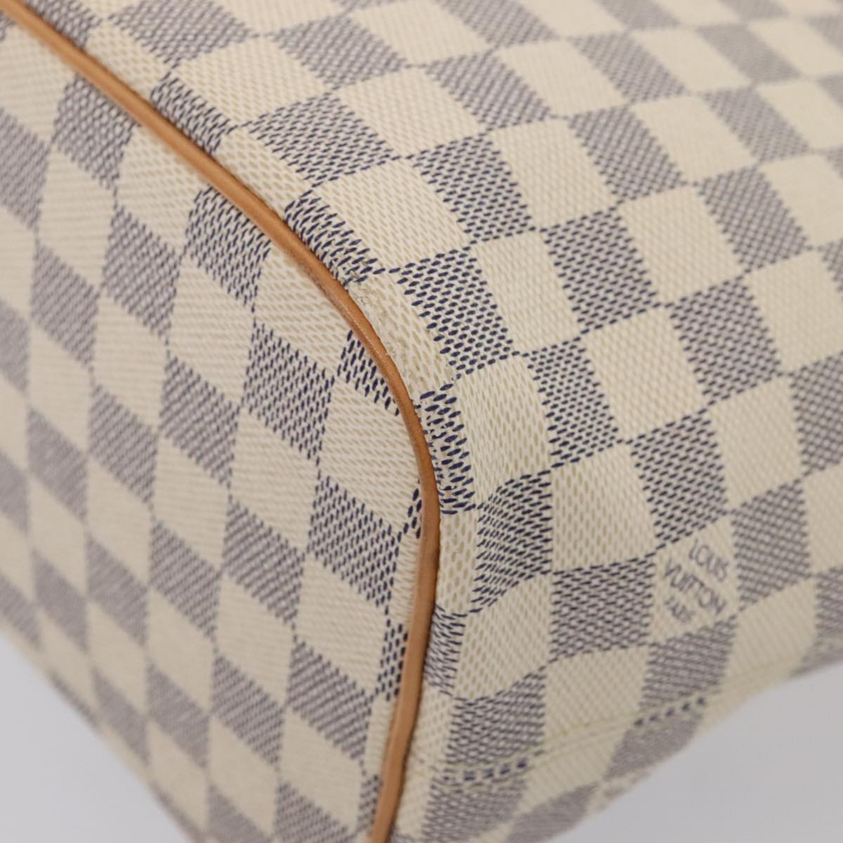 LOUIS VUITTON Damier Azur Saleya PM Tote Bag N51186 LV 88918A