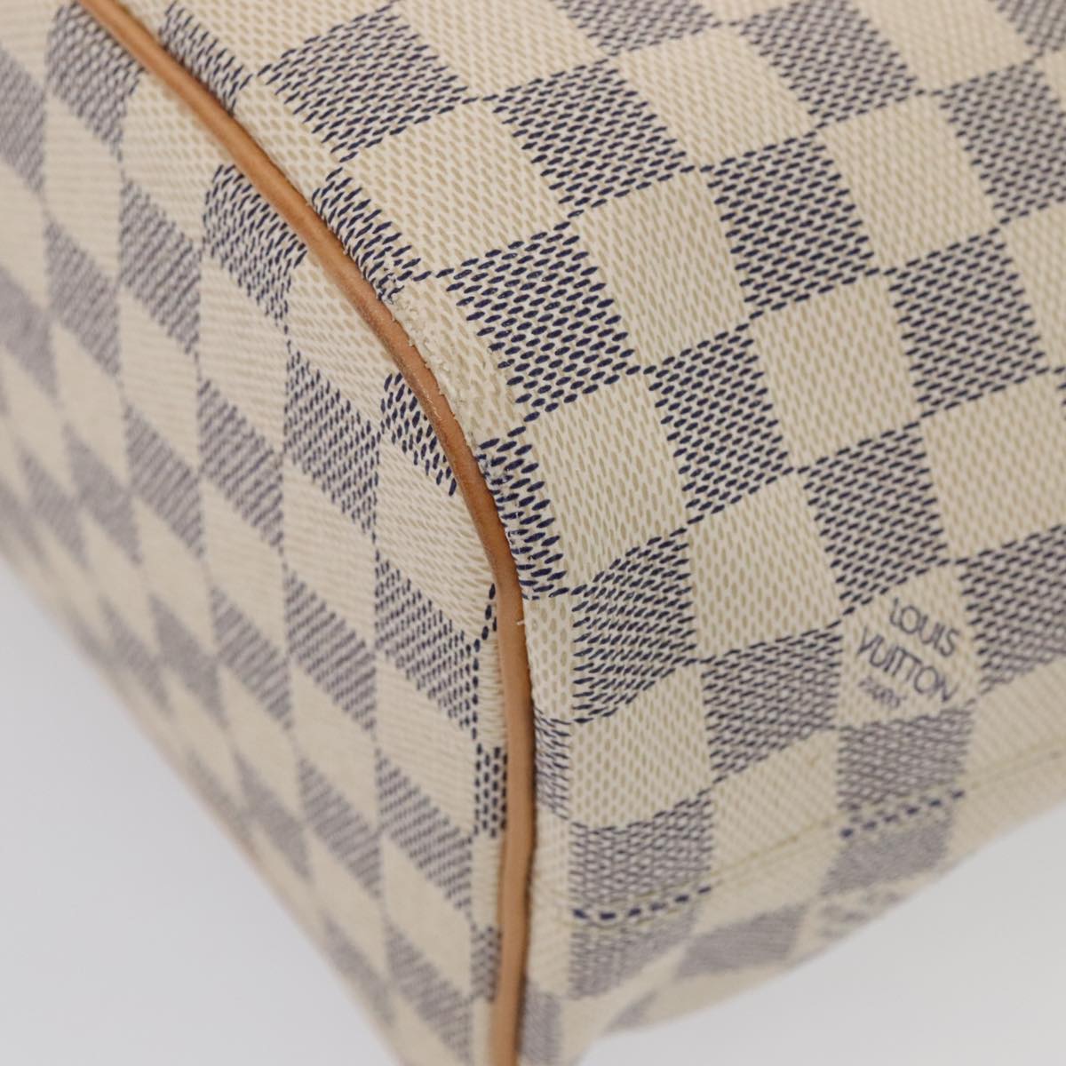 LOUIS VUITTON Damier Azur Saleya PM Tote Bag N51186 LV 88918A