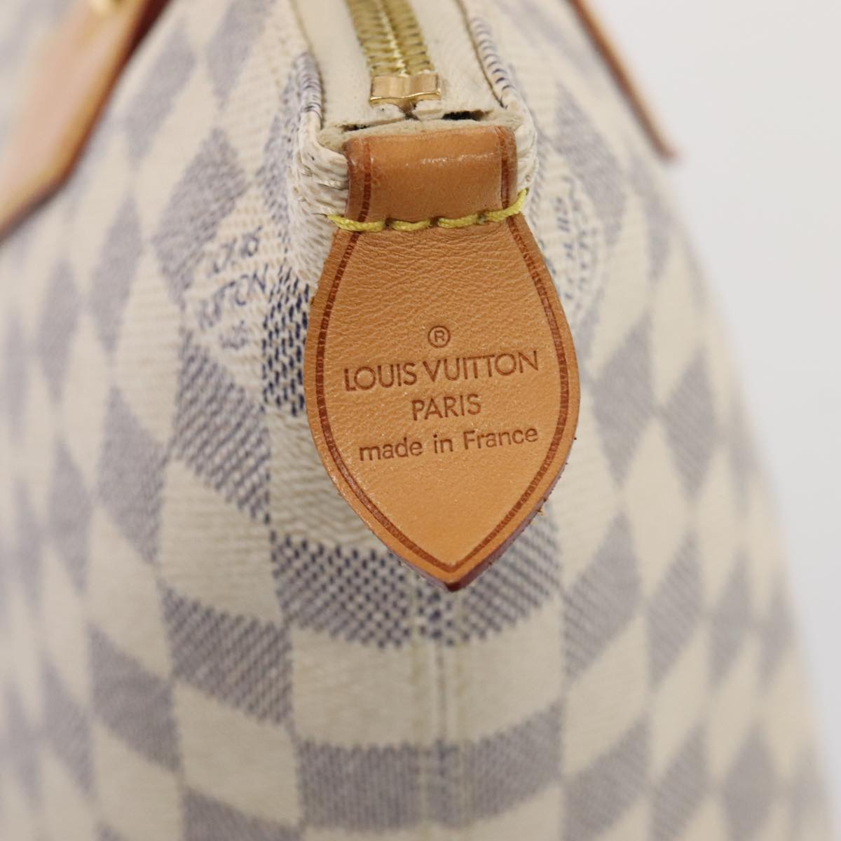 LOUIS VUITTON Damier Azur Saleya PM Tote Bag N51186 LV 88918A