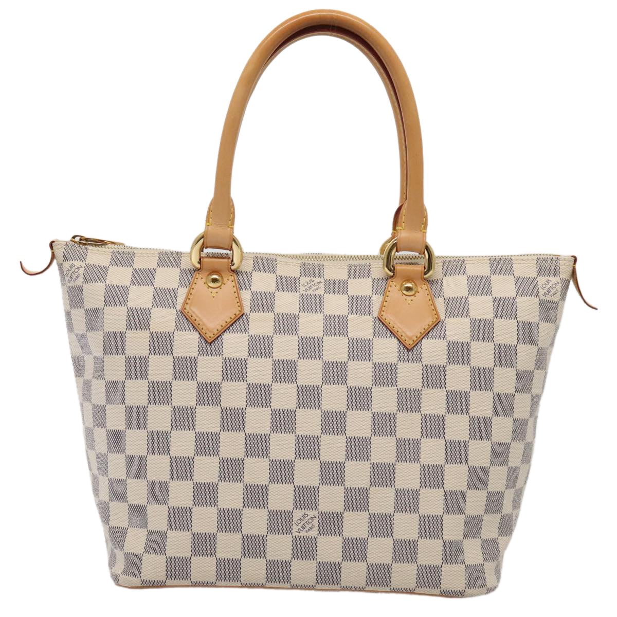 LOUIS VUITTON Damier Azur Saleya PM Tote Bag N51186 LV 88918A