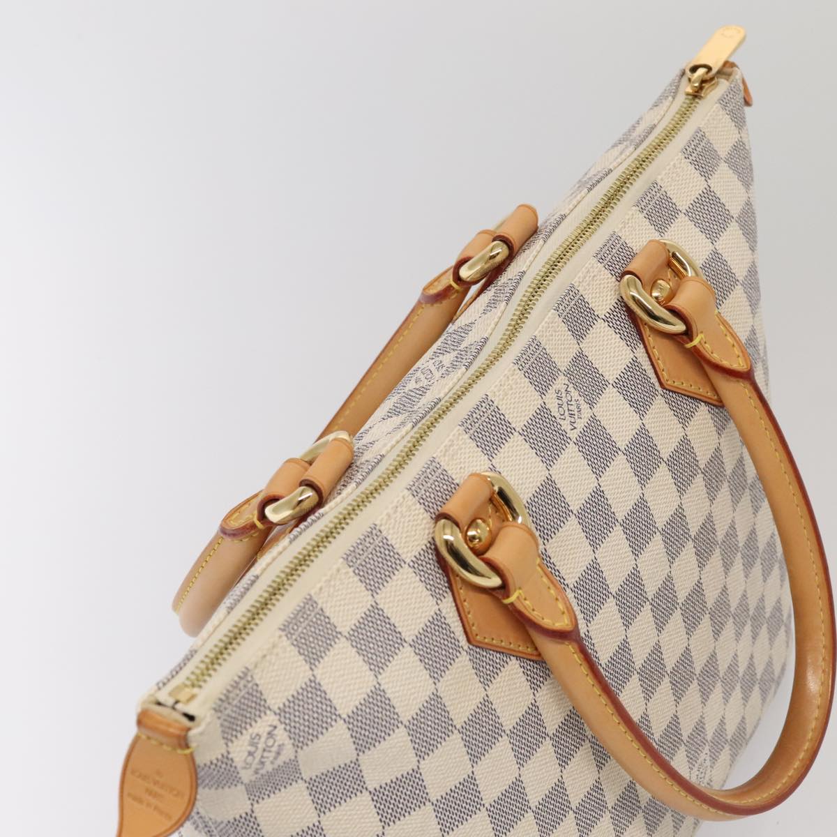 LOUIS VUITTON Damier Azur Saleya PM Tote Bag N51186 LV 88918A