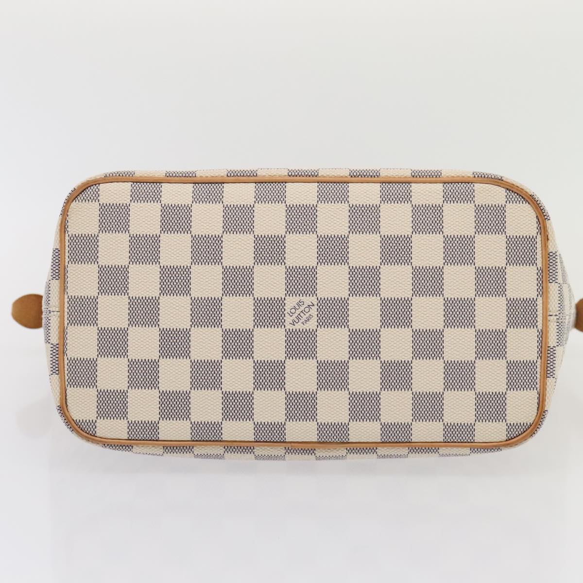 LOUIS VUITTON Damier Azur Saleya PM Tote Bag N51186 LV 88918A
