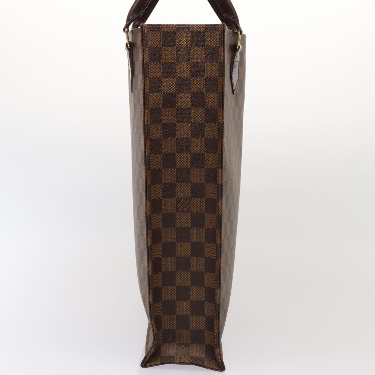LOUIS VUITTON Damier Ebene Sac Plat Hand Bag N51140 LV 88919A