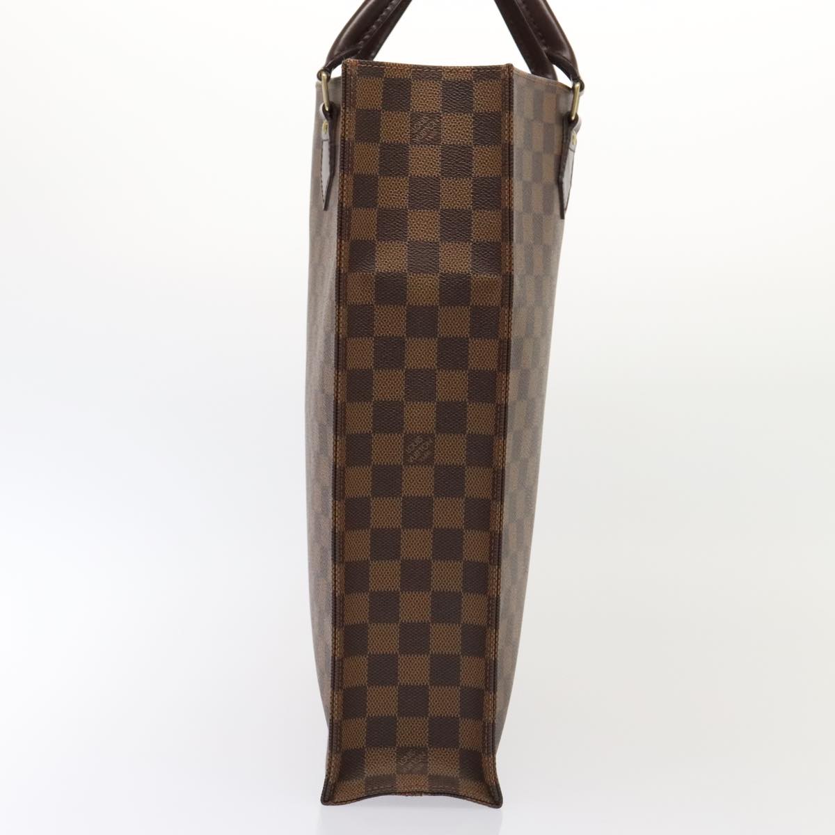 LOUIS VUITTON Damier Ebene Sac Plat Hand Bag N51140 LV 88919A