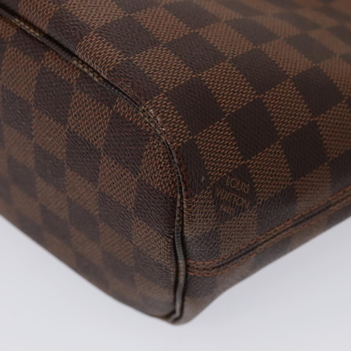 LOUIS VUITTON Damier Ebene Neverfull PM Tote Bag N51109 LV 88920